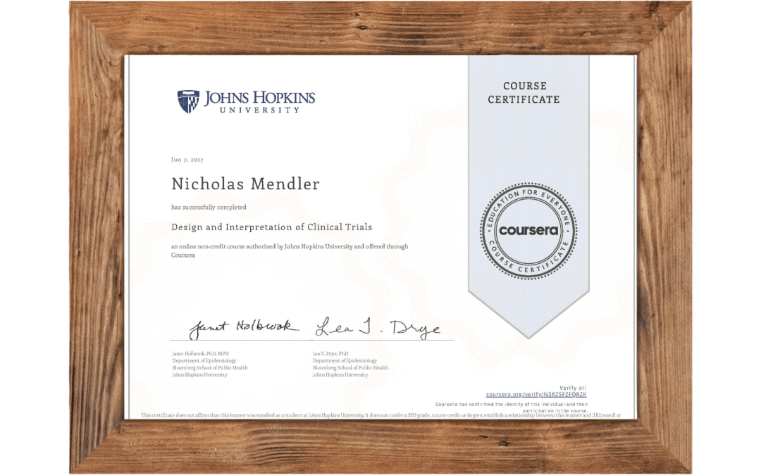 Design and Interpretation of Clinical Trials